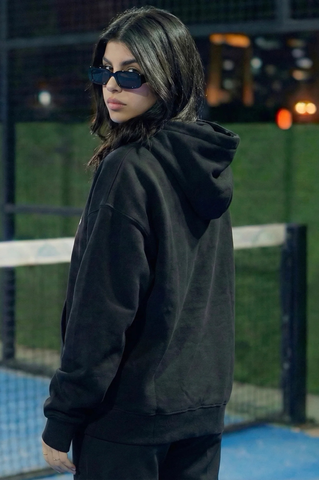 Rosieya (Black) Bloom Hoodie