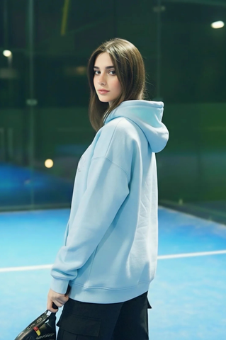 Rosieya (SKY-BLUE) Bloom Hoodie