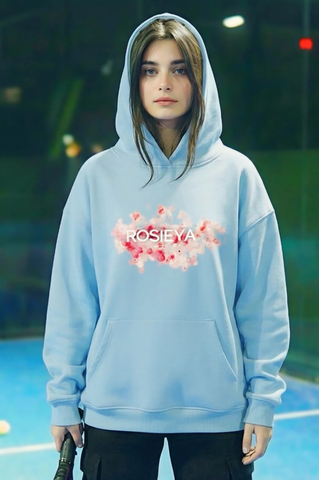 Rosieya (SKY-BLUE) Bloom Hoodie