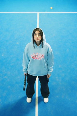 Rosieya (SKY-BLUE) Bloom Hoodie