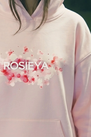 Rosieya (Pink) Bloom Hoodie