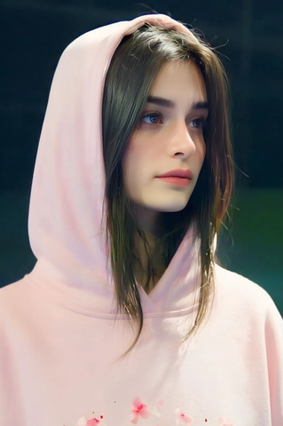 Rosieya (Pink) Bloom Hoodie
